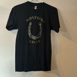Montucky Lucky graphic tee size small